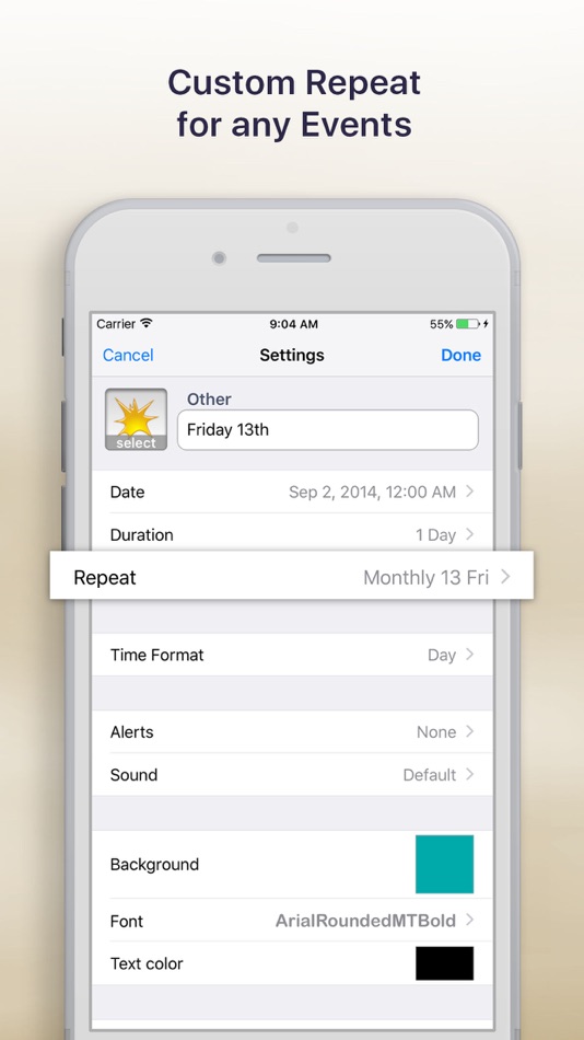 #4. Reminder & Countdown (iOS) 由: Sergey Astakhov