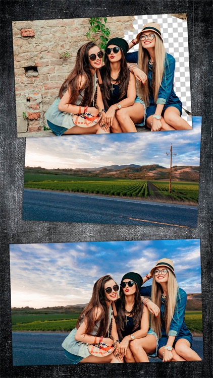 Background eraser for stickers