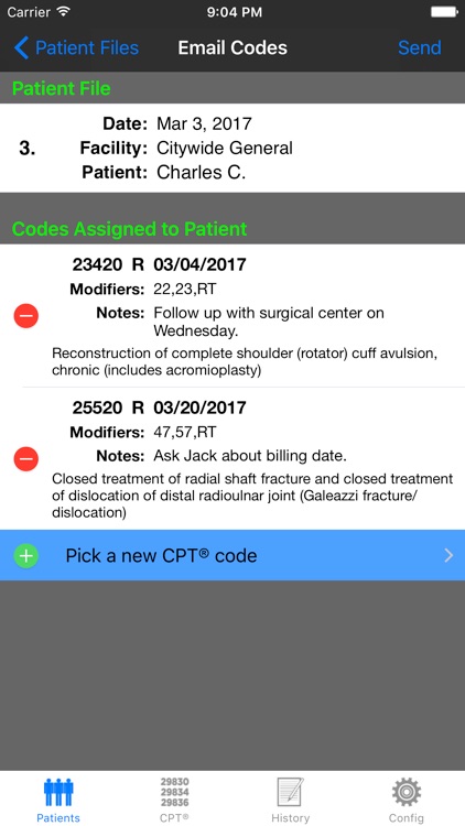 Mobile Coder Orthopedics screenshot-3