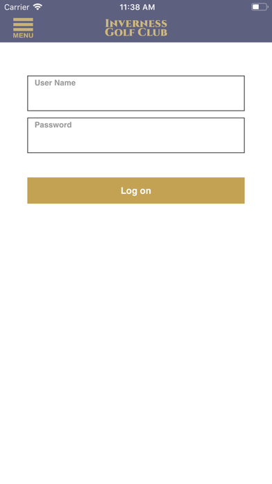 Inverness Golf Club App iPhone screenshot 1 - Lifestyle app