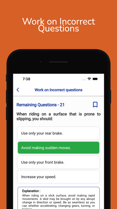 US DMV Permit Practice Test Screenshot