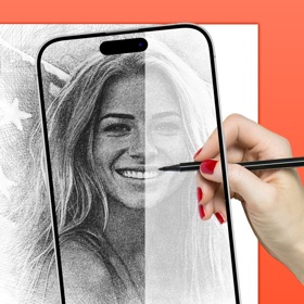 لقطات (5) AR Drawing, Sketch Trace Draw