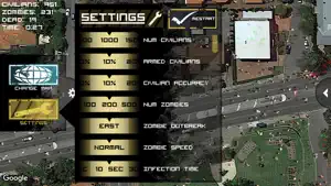 Zombie Outbreak Simulator Pro iPhone App
