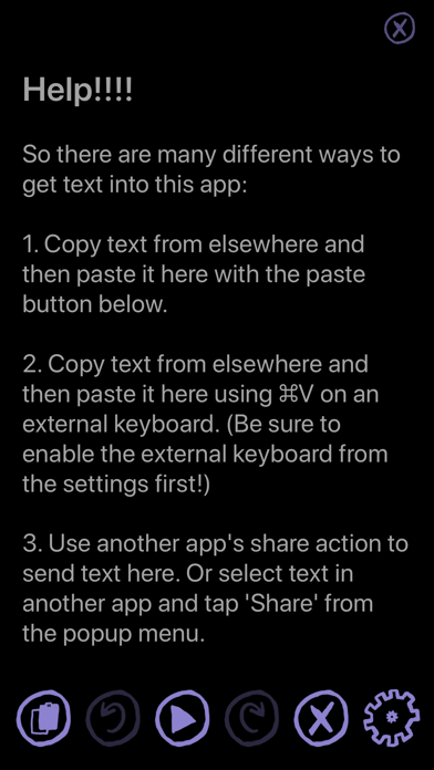 Say the Thing iPhone screenshot