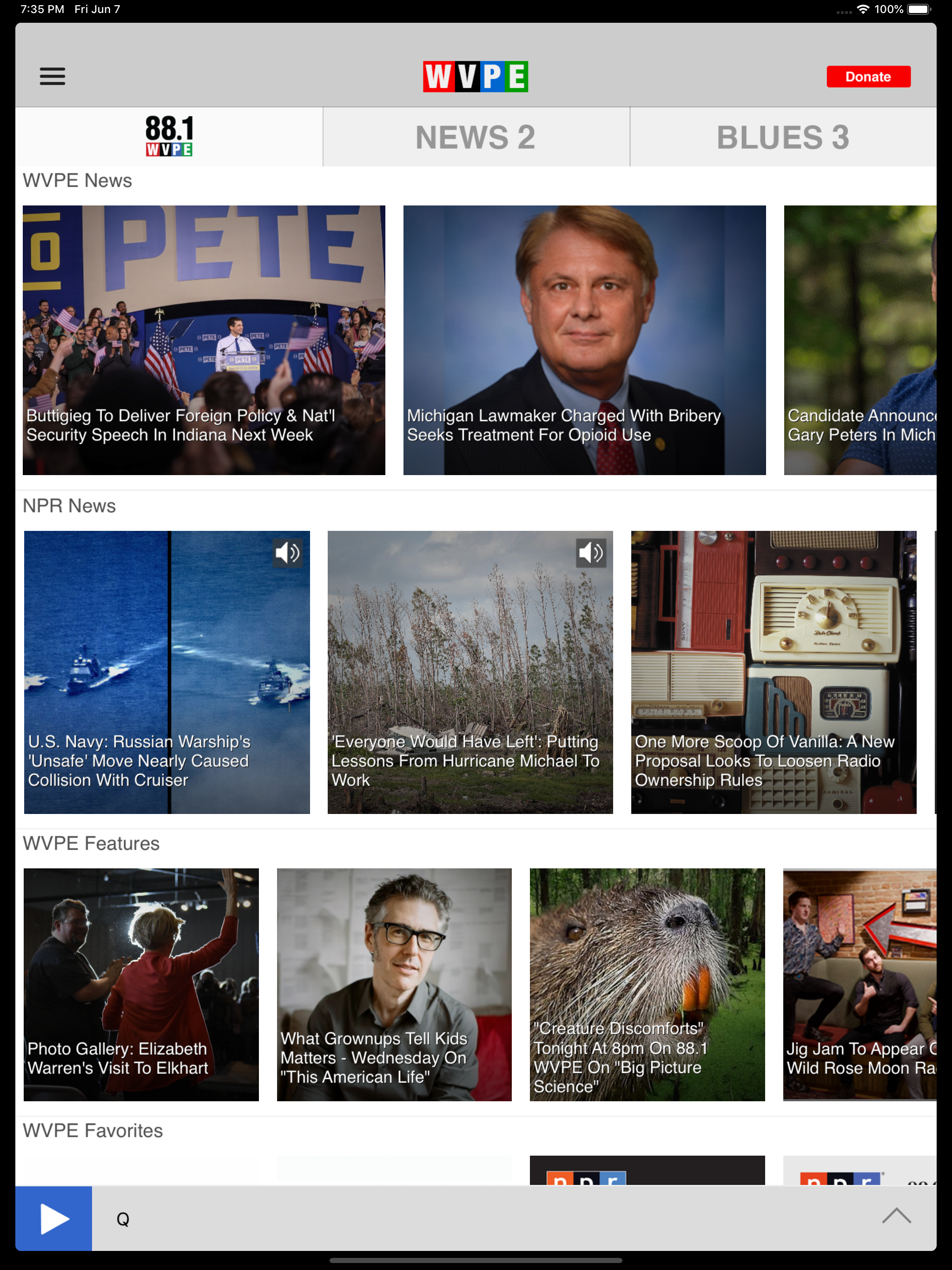 WVPE Public Radio App