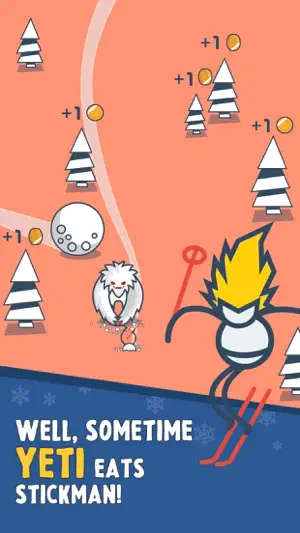 Stickman Ski - winter sports screenshot 2