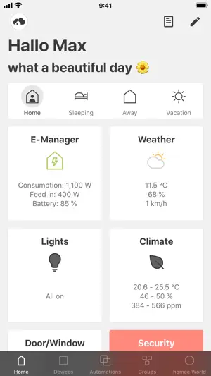 homee (old) screenshot 1