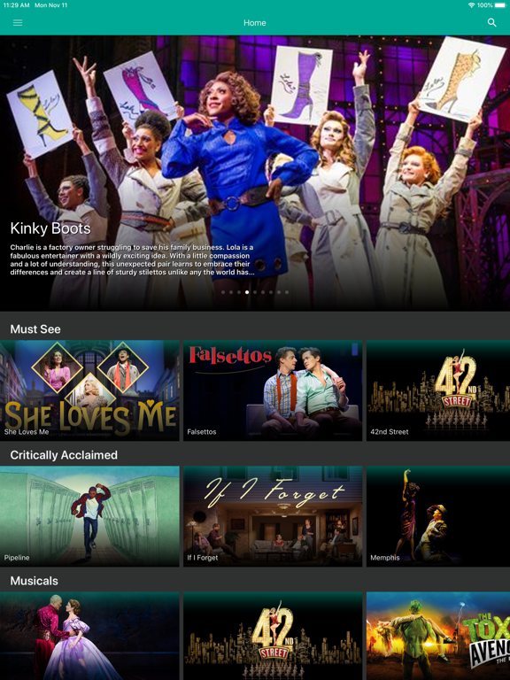 Screenshot #4 pour BroadwayHD