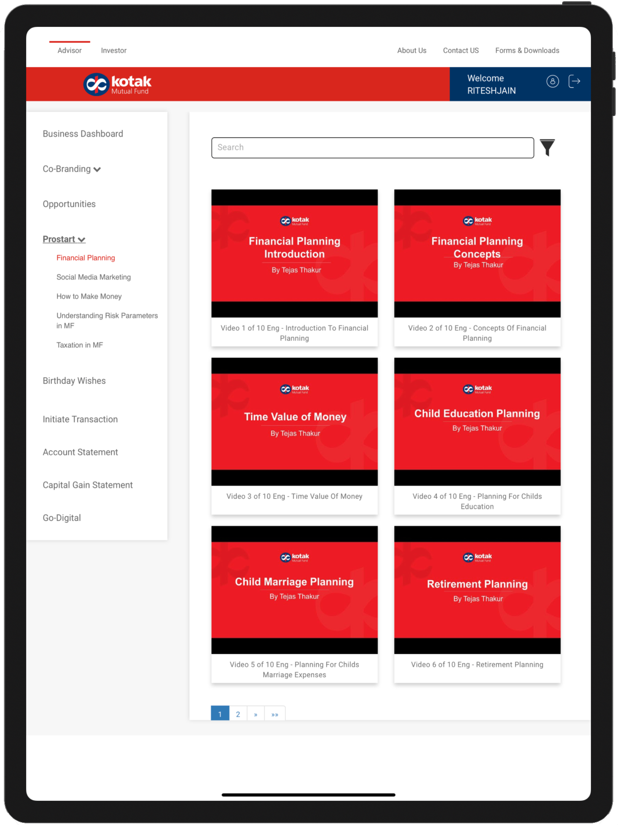 Kotak Business Hub