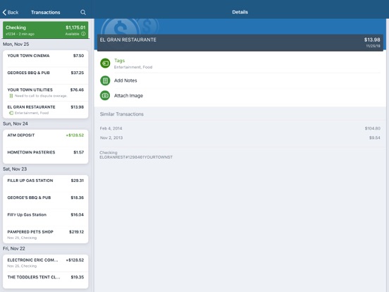 Bank Flint Hills iPad screenshot 3 - Finance app