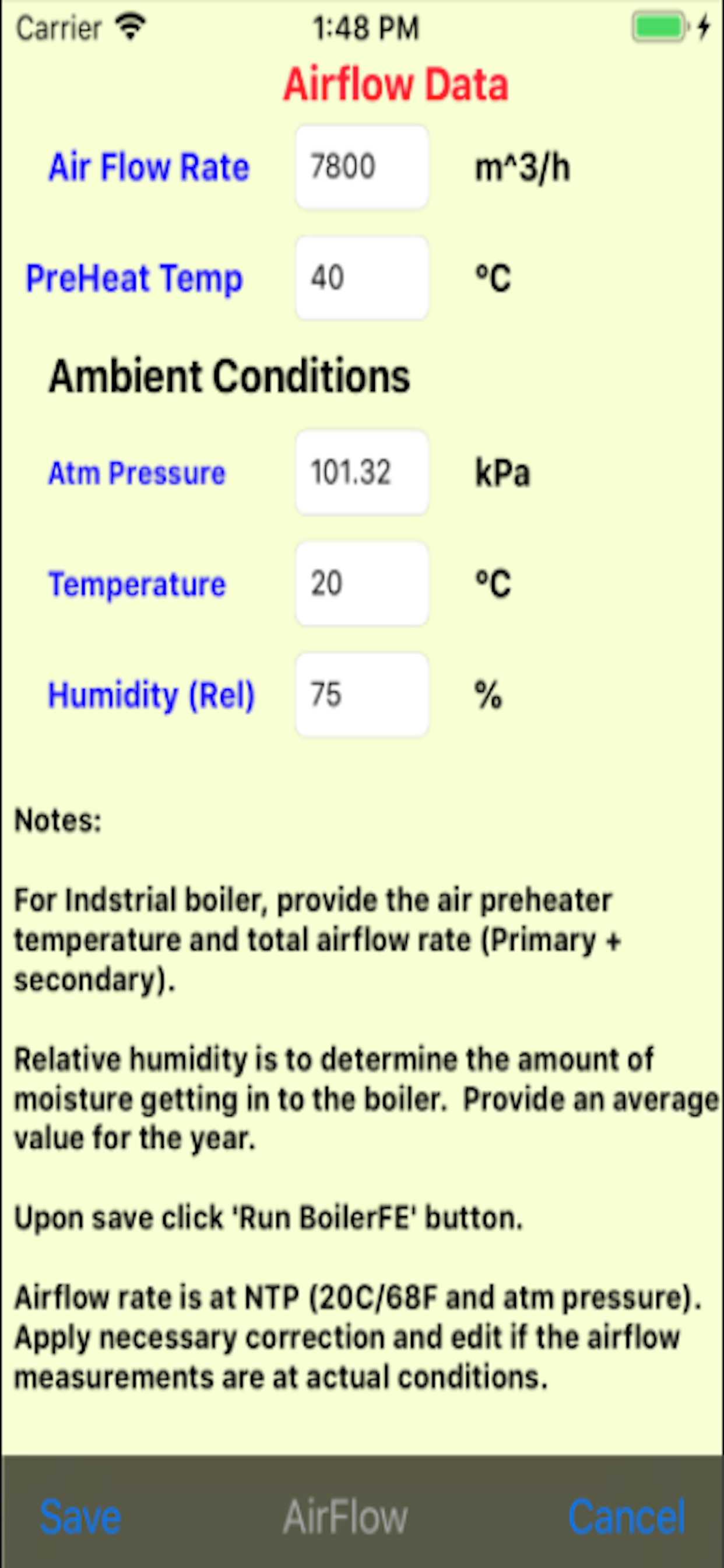 Boiler Efficiency screenshot 4