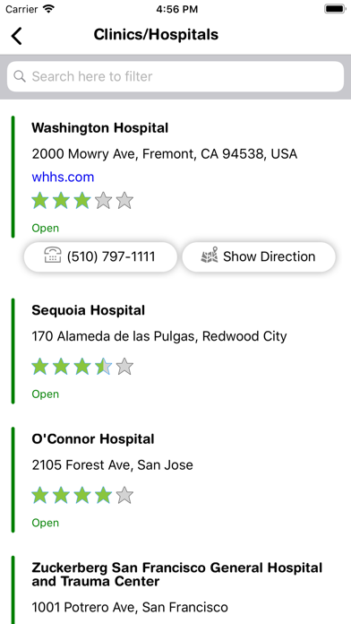 App screenshot
