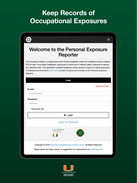 Personal Exposure Reporter