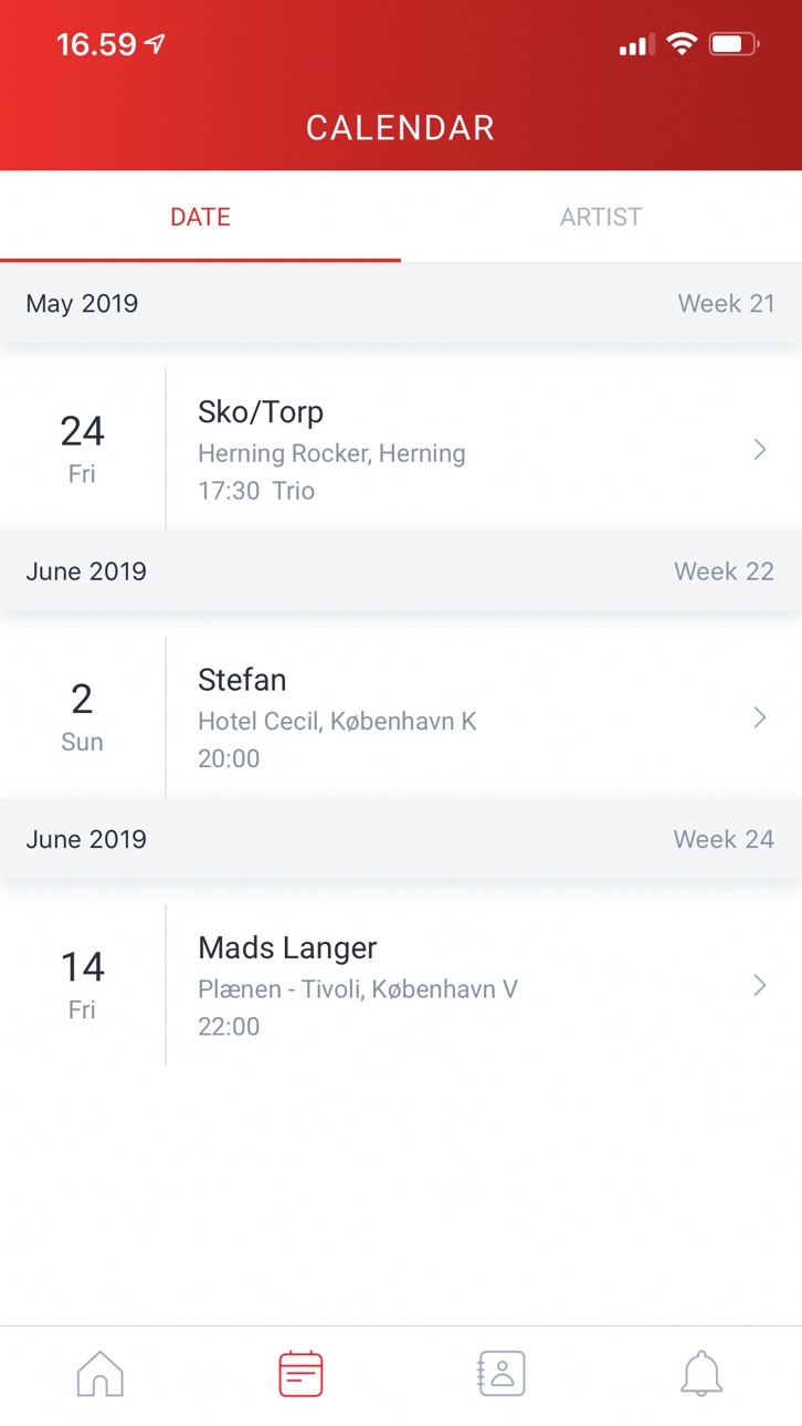 iPhone screenshot
