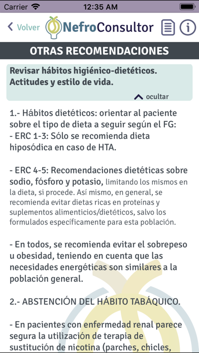 Nefroconsultor Screenshot 5 of 5