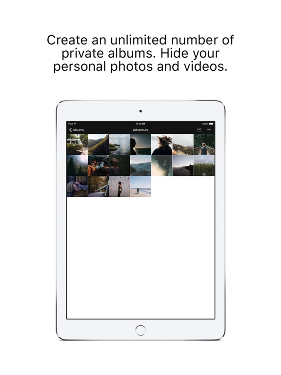 Private Vault – Store Files iPad app afbeelding 3