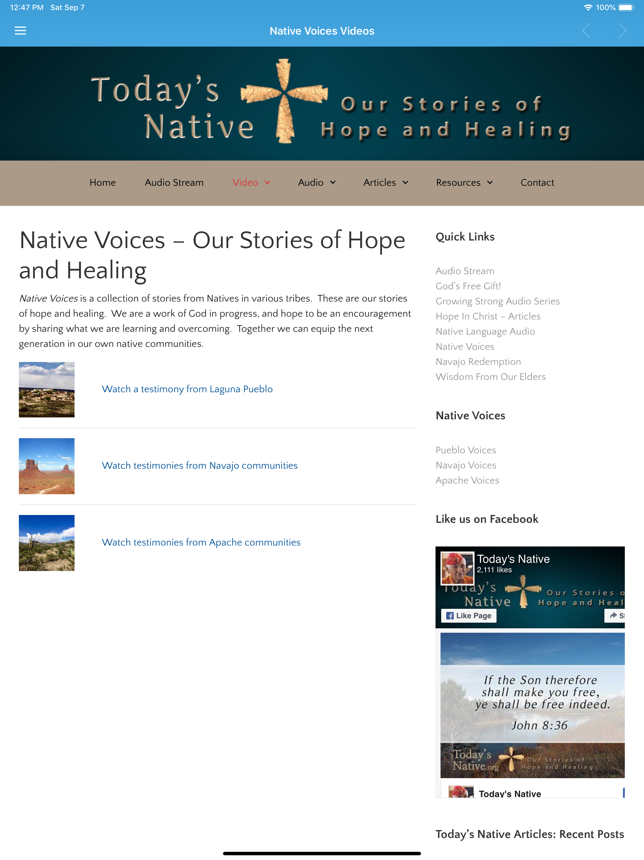 Today's Native