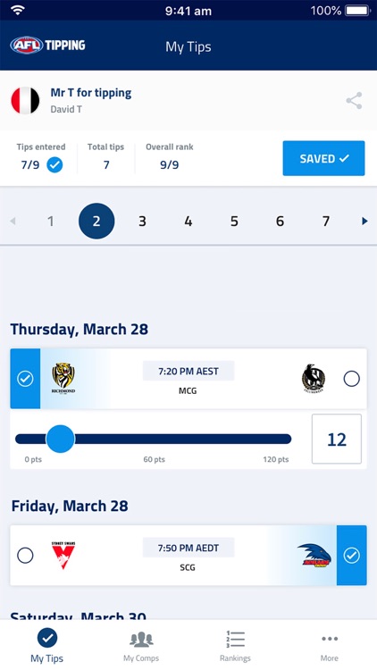 Official AFL Tipping screenshot-3