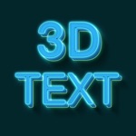 Download 3D Text-AI Art Word Font Maker app