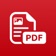 Photos to PDF Converter App + app icon - Utilities app for iPhone