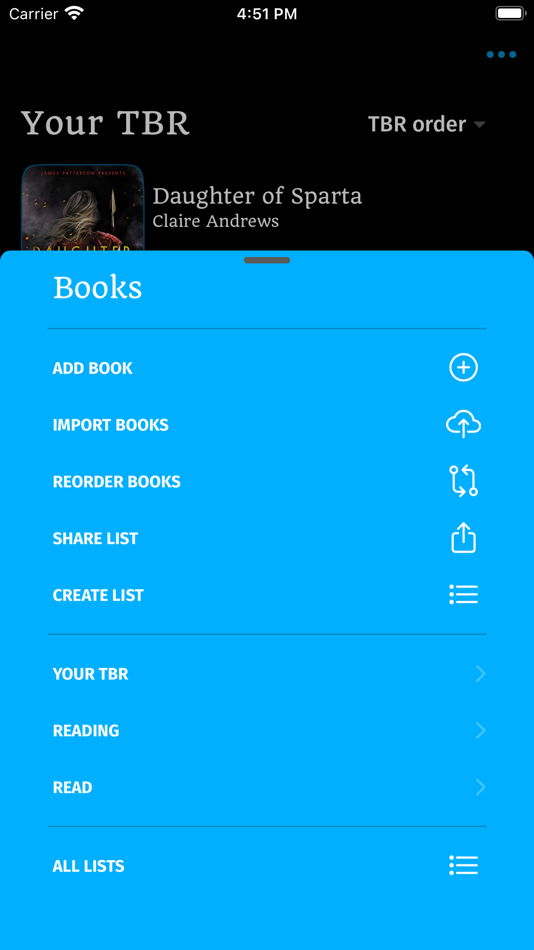 #9. TBR: Book List Reading Tracker (iOS) 由: The Hawaii Project, LLC