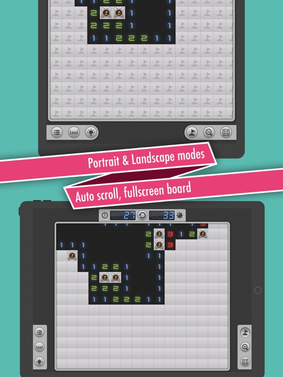 Minesweeper X: Classic Reboot iPad screenshot