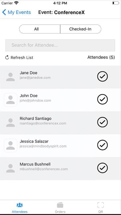 EventCreate Check-In screenshot-3