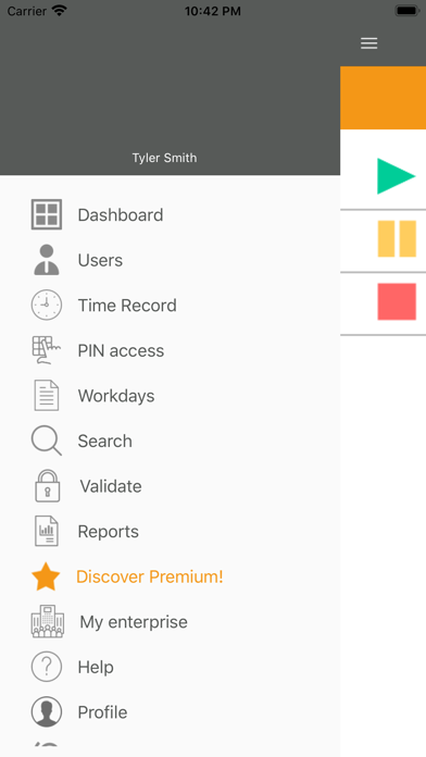 Screenshot #3 pour Bixpe Worktime Tracking