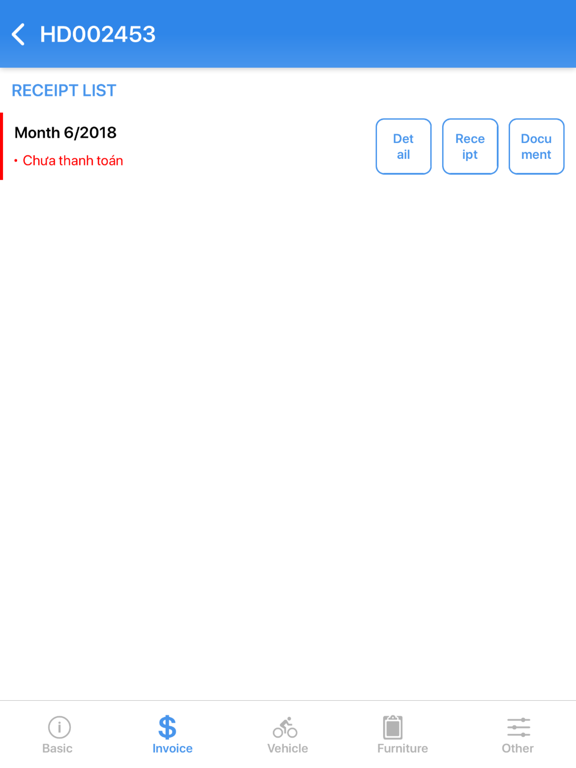Nozza Client iPad screenshot