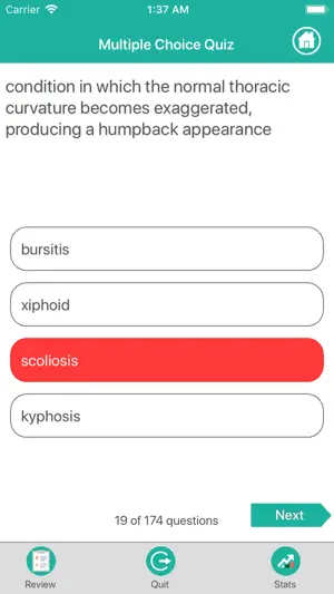 Skeletal System Medical Terms screenshot 2