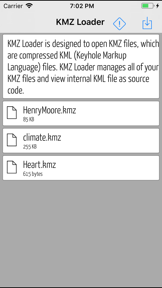 KMZ Loader screenshot
