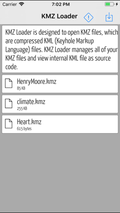 KMZ Loader screenshot 1