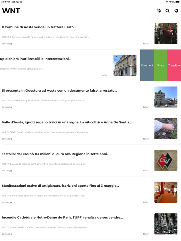 WNT News ipad screenshot 4