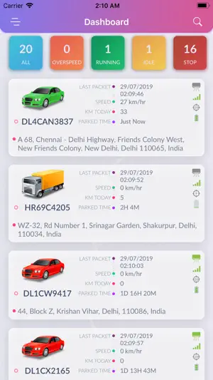 TB Track - Vehicle Tracking screenshot 2