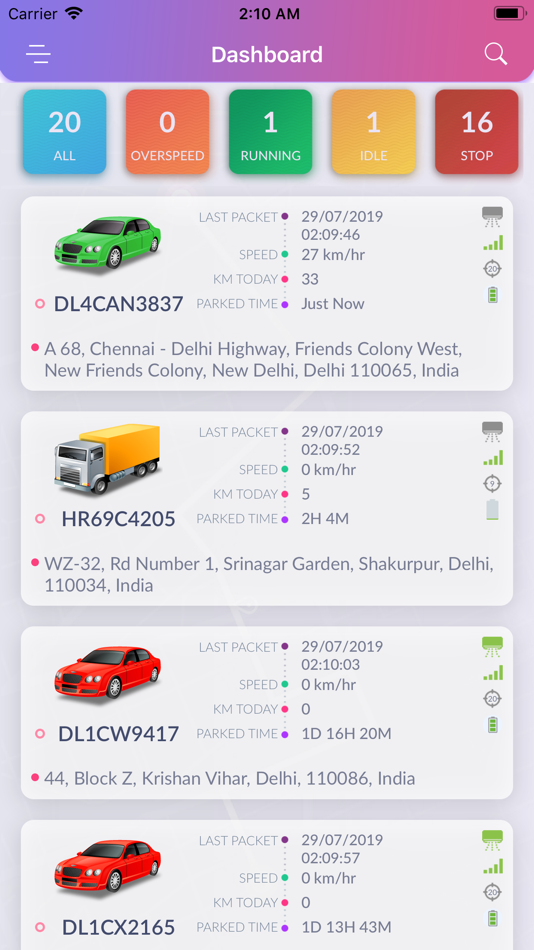 #2. TB Track - Vehicle Tracking (iOS) Podle: Pulkit Jain