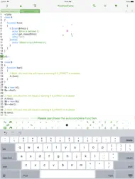 PHP IDE For Web Fresh Edition ipad bilder 1