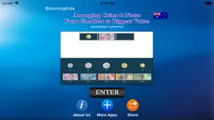 Arranging Coins and Notes AUD screenshot 1