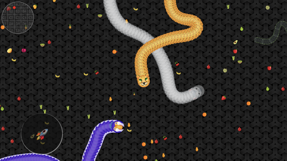 #3. Viper.io - Worm & snake game (iOS) Podle: Mikhail Prysiazhniy