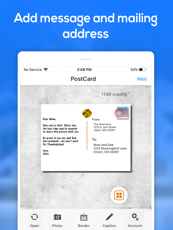 Screenshot #6 pour Postcard App by SnapShot