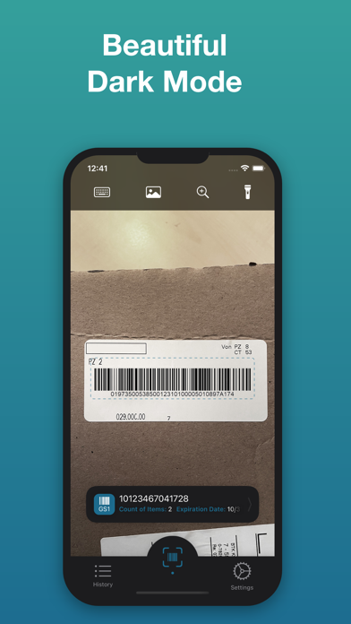 Pretty GS1 Barcode Scanner screenshot 5