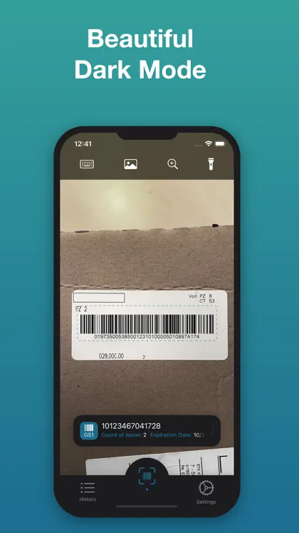 Pretty GS1 Barcode Scanner ekran görüntüsü 5 / 6