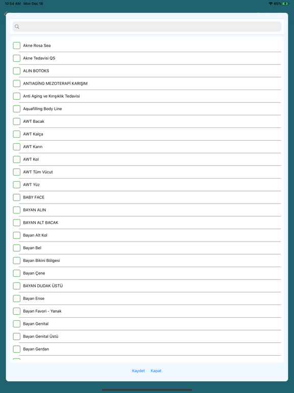 IQ Clinic - MTK iPad screenshot