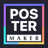 Poster Maker: Design Template contact information