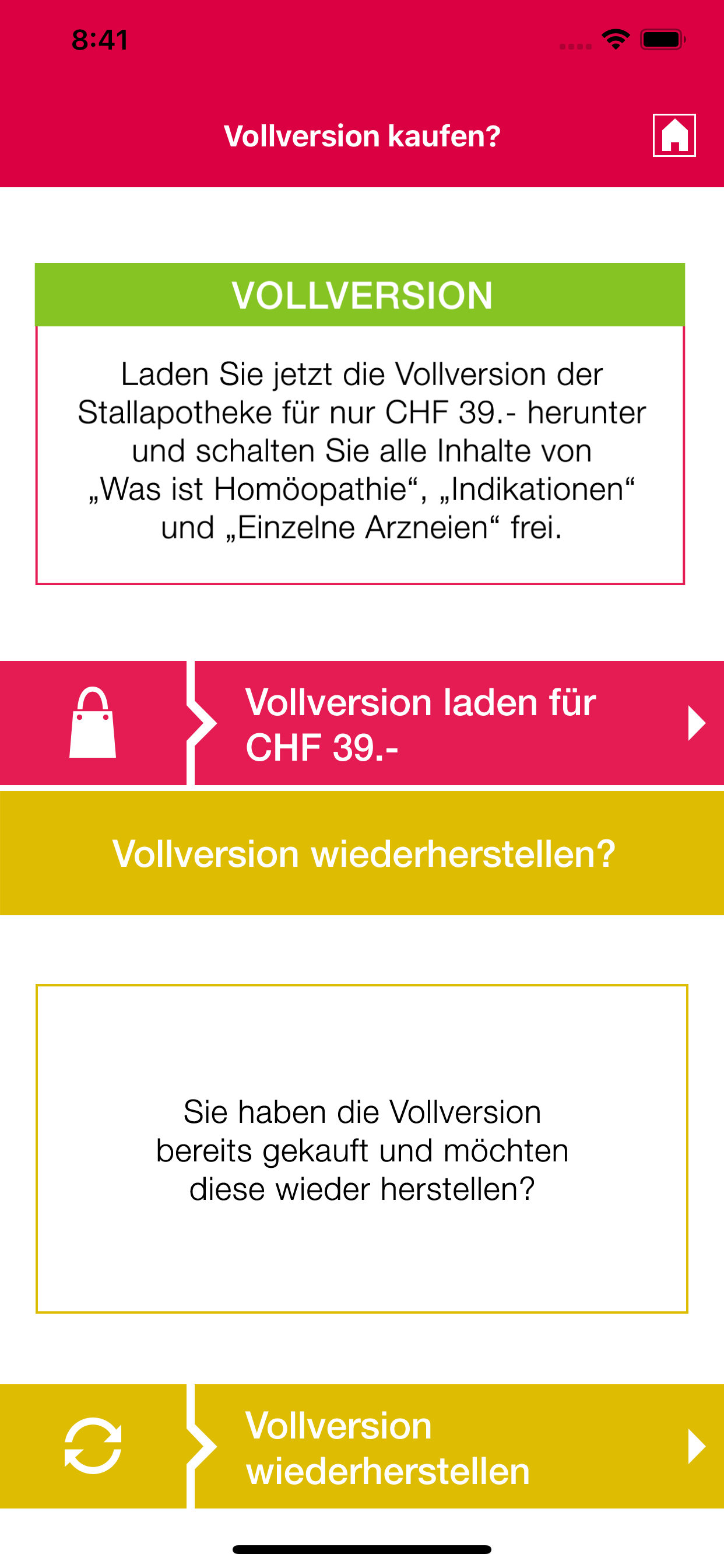 Homöopathische Stallapotheke
