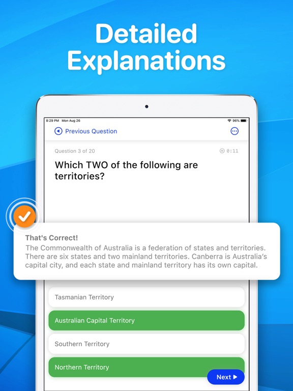 Screenshot #5 pour Australian Citizenship: 2025