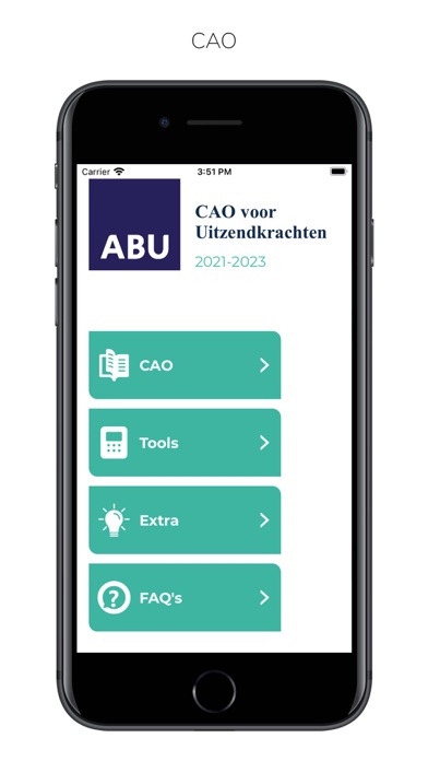 CAO voor Uitzendkrachten Screenshot