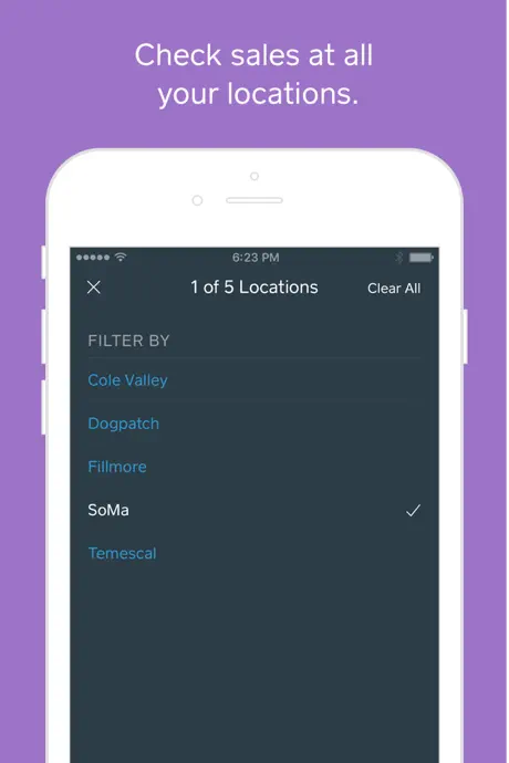 Square - Dashboard for POS