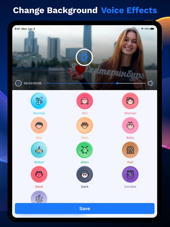 AI Voice Generator - Prankster iPad screenshot 6 - Entertainment app