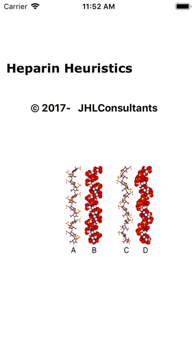Screenshot #1 pour Heparin Heuristics Lite