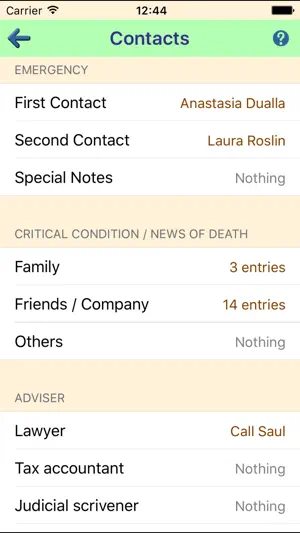 Advance healthcare directive screenshot 3